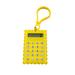 Chicmine Pocket Student Mini Electronic Calculator Biscuit Shape School Office Supplies