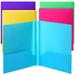 Mr. Pen- Folders with Pockets and Prong 5 Pack Plastic Pocket Folders Folders with Prongs File Folders with Fasteners 2 Pocket Folder Folder with Pockets Two Pocket Folder 3 Prong Folders.