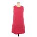 Cynthia Rowley TJX Casual Dress - Shift Crew Neck Sleeveless: Red Dresses - Women's Size 6