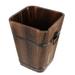 Flowerpot Indoor Plant Pots House Plants Decorative Wooden Planter Outdoor Decor Retro Flower Planter Wooden Bucket