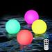 Nightlight Outdoor Pool for Kids Floating Lights Battery LED Lights LED Swimming Pool Lights Chargeable Remote Control White or LED Child