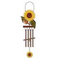 Sunset Vista Designs KD161 Outdoor Birds of a Feather Wind Chime for Patios Porches and More 15.75-Inch Sunflower