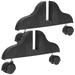 2 Pcs Useful Privacy Screen Holders Partition Clips Accessories for Room Thickened Divider Stand Clamps Office