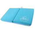 Bath Kneeler Pad - 1.5inch Thick Kneeling Mat for Baby Bath Time Garden Work Exercise - Detachable and Foldable Baby Bath Tub Padding for Parents- Blue