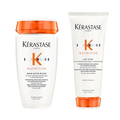 Kérastase Nutritive Duo RICHE (Bain Riche / Lait Vital)* 0.45 ml Damen Image