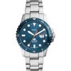 Fossil Herrenuhr Edelstahl One Size Herren