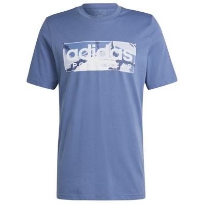 adidas - Camo Graphic Tee 2 - T-Shirt Gr M blau