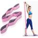 DEHUB Stretch Strap Elastic Yoga Stretching Strap Multi-Loop for Physical Therapy Pilates Yoga Dance & Gymnastics Exercise and Flexible Pilates Stretch Band