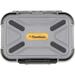 Flambeau Outdoors 2926CR Blue Ribbon Waterproof Fly Box Medium 8 Compartment Fly Fishing Organizer with Foam Gray/Black