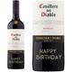 Personalised Red Wine Casillero Del Diablo Merlot "HAPPY BIRTHDAY"