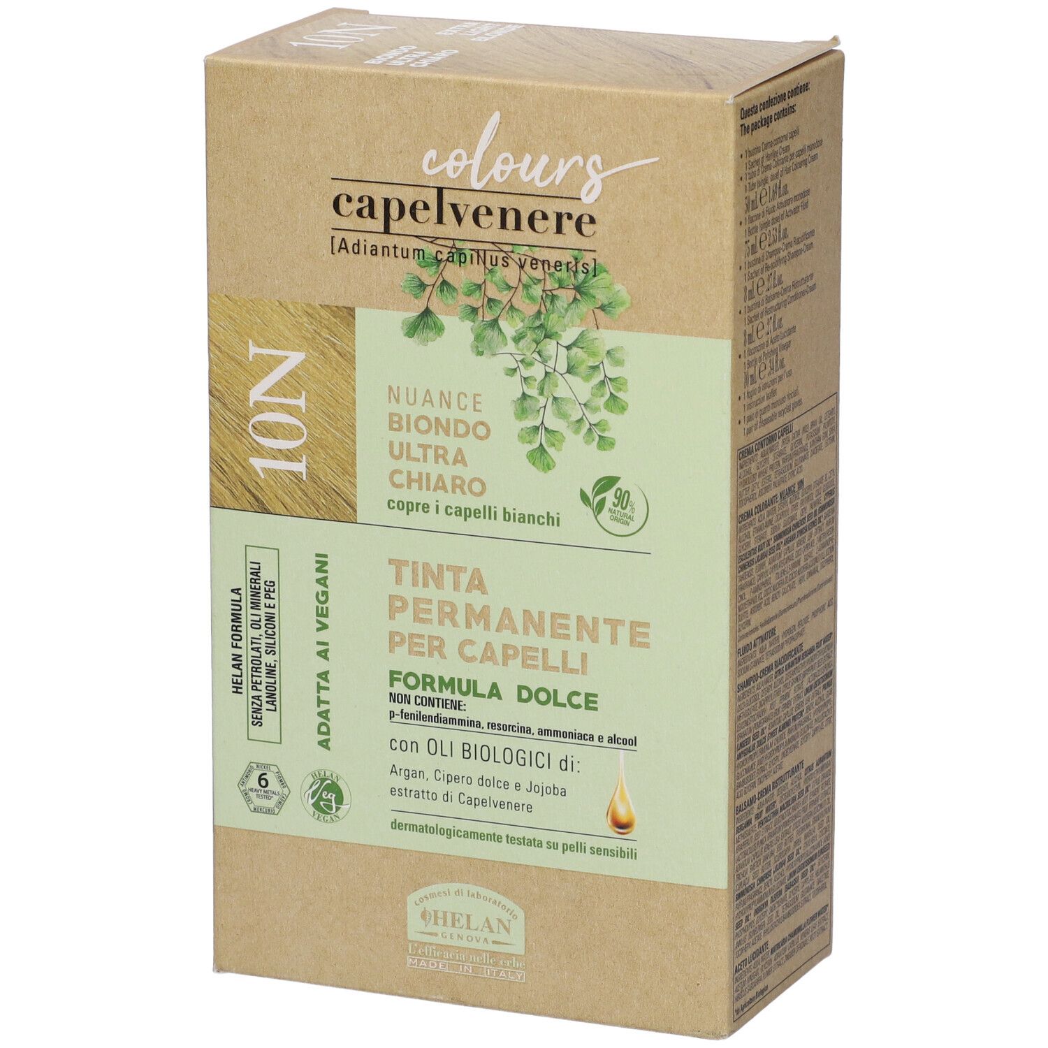 Helan CAPELVENERE COLOURS 10N Biondo Ultrachiaro Tintura