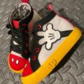 Disney Shoes | Disney Mickey Mouse Up Red Yellow Sneakers Shoes Size 10c | Color: Red/Yellow | Size: 10b