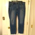 Levi's Jeans | Levi 514 Jeans Mens 42 X 32 Medium Wash Blue Denim Straight Leg Mid Rise Jeans | Color: Blue | Size: 42