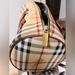 Burberry Bags | Authentic Burberry Leather Canvas Barrel Bag | Color: Black/Tan | Size: Os