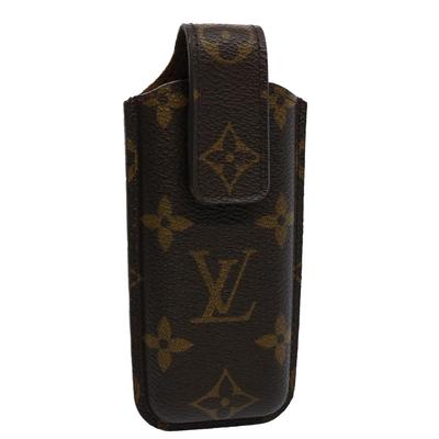 Louis Vuitton Accessories | Louis Vuitton Monogram Etui Telephonne Japon Cell Phone Case M63050 Auth Am5293 | Color: Brown | Size: W2.6 X H4.7 X D0.8inch