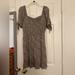 American Eagle Outfitters Dresses | American Eagle Animal Print Dress | Color: Black/Tan | Size: L
