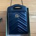 Gucci Bags | Gucci Gg Marmont Top Handle Size Mini Black Leather | Color: Black | Size: Os