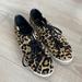 Kate Spade Shoes | Kate Spade X Keds Leopard Print Sneakers | Color: Black | Size: 8