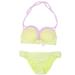 Victoria's Secret Swim | 32c Gorgeous Push Up Very Sexy 2 Pc Swimsuit Set | Color: Purple/Yellow | Size: 32c