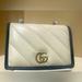 Gucci Bags | Gucci White And Navy Marmont Quilted Compact Wallet | Color: Blue/White | Size: Os