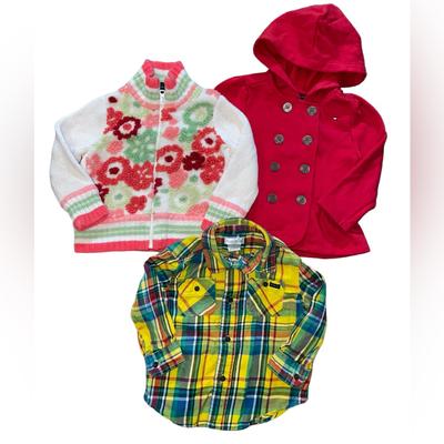 Ralph Lauren Other | Lot Of 3 Girls 18 Months Clothes Ralph Lauren Tommy Hilfiger Childrens Place | Color: Red | Size: Osg