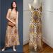 Anthropologie Dresses | Anthropologie Akemi + Kin Yellow And Gold Medallion Maxi Dress | Color: Gold/Yellow | Size: M