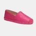 Coach Shoes | Coach Leather Charlie Espadrille Slip Ons Bold Pink 9 | Color: Pink | Size: 9
