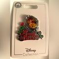 Disney Accessories | Disney Beauty And The Beast Mirror Pin - New - Spinner Pin Belle To Beast | Color: Green/Pink | Size: Os