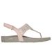 Skechers Women's Arch Fit Meditation - Pixie Sandals | Size 5.0 | Light Pink | Synthetic | Vegan