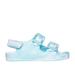 Skechers Girl's Foamies: Lil Cali Blast - Miss Marble Sandals | Size 10.0 | Turquoise | Synthetic | Machine Washable