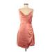 Nasty Gal Inc. Casual Dress - Slip dress: Pink Dresses - New - Women's Size 8