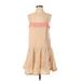 J.Crew Casual Dress - DropWaist: Tan Dresses - Women's Size Small