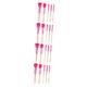 POPETPOP 4 Sets Makeup Brush Nail Art Powder Brush Face Blush Brush Foundation Brush Makeup Highlight Brush Ladies Suits Cosmetology Kit Blush Concealer Brush Crystal Beauty Tools Pink