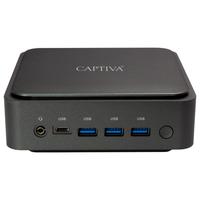 CAPTIVA Mini-PC Mini PC Power Starter I76-570 Computer Gr. ohne Betriebssystem, 32 GB RAM 1000 GB SSD, schwarz Mini PC