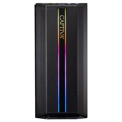 CAPTIVA Gaming-PC "Advanced Gaming I74-812", schwarz, ohne Betriebssystem, 16 GB RAM 1000 GB SSD, Computer