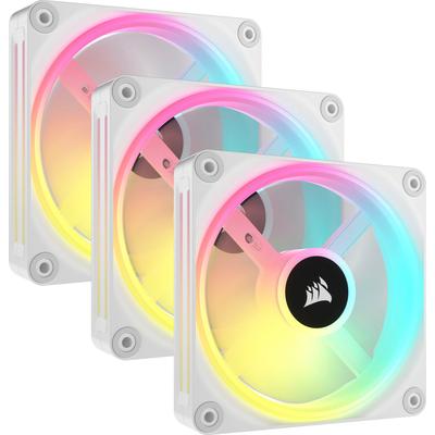 CORSAIR Gehäuselüfter "iCUE LINK QX120 RGB Starter-Kit" Computer-Kühler weiß Weitere PC-Komponenten