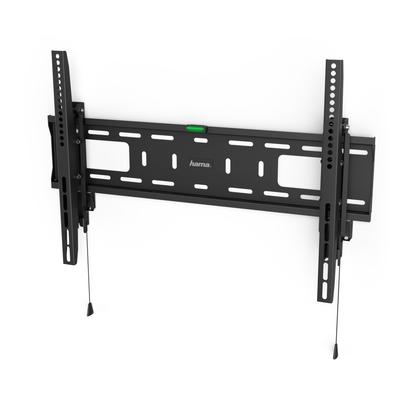 HAMA TV-Wandhalterung "bis 50kg,starr,Diebstahlschutz,94-229cm (37"-90"),43",50",55",65",75", schwarz, Gerätehalterungen Image