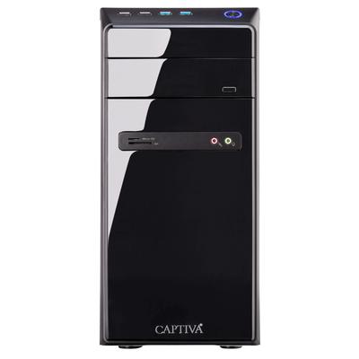 CAPTIVA Business-PC "Power-Starter I80-350", schwarz, ohne Betriebssystem, 16 GB RAM 500 GB SSD, Computer