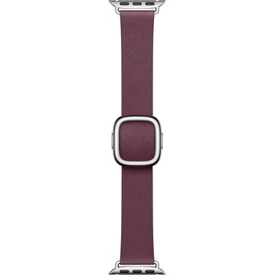 APPLE Smartwatch-Armband "41mm Modern Armband - Medium" Uhrenarmbänder lila (mulberry) Ersatzarmbänder