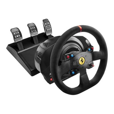 THRUSTMASTER Lenkrad "T300 Ferrari Integral Racing Wheel Alcantara Edition", schwarz, Spielecontroller