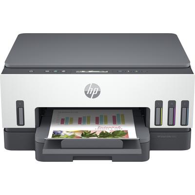 HP Multifunktionsdrucker "Smart Tank 7005" Drucker schwarz-weiß (weiß, schwarz) Multifunktionsdrucker