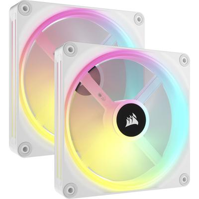 CORSAIR Gehäuselüfter "iCUE LINK QX140 RGB Starter-Kit" Computer-Kühler weiß Weitere PC-Komponenten