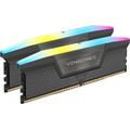 CORSAIR PC-Arbeitsspeicher "VENGEANCE RGB 32 GB (2 x 16 GB) DDR5 DRAM" Arbeitsspeicher Gr. 32 GB, 5200 MHz, schwarz Arbeitsspeicher