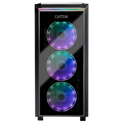 CAPTIVA Gaming-PC "Advanced Gaming R73-416", schwarz, ohne Betriebssystem, 16 GB RAM 1000 GB SSD, Computer