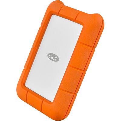 LACIE externe HDD-Festplatte "Rugged USB-C" Festplatten Gr. 5 TB, orange