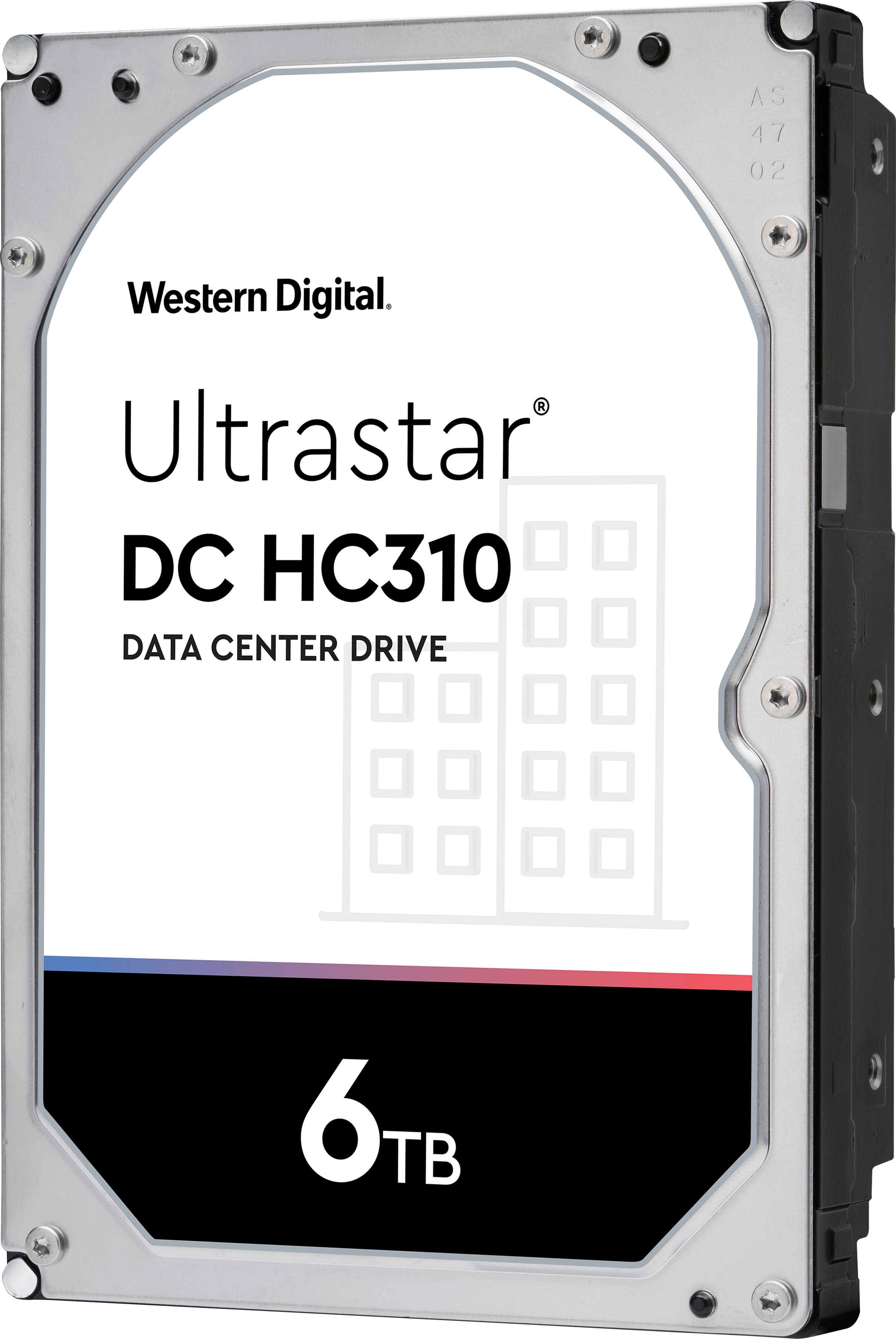 WESTERN DIGITAL HDD-Festplatte "Ultrastar DC HC310 6TB SAS", silber (silberfarben), 6 TB, Festplatten, Bulk Image