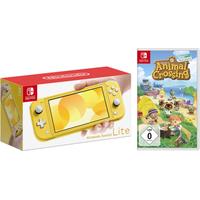 NINTENDO SWITCH Konsolen-Set Lite Spielekonsolen gelb Switch