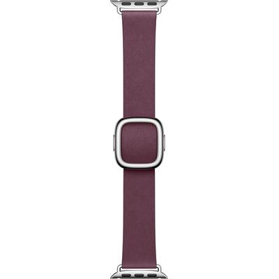 APPLE Smartwatch-Armband "41mm Modern Armband - Small" Uhrenarmbänder lila (mulberry) Ersatzarmbänder