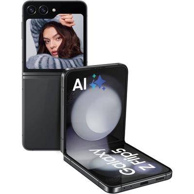 SAMSUNG Smartphone "Galaxy Z Flip 5" Mobiltelefone Gr. 512 GB 8 GB, grau (graphite) Smartphone Android Bestseller