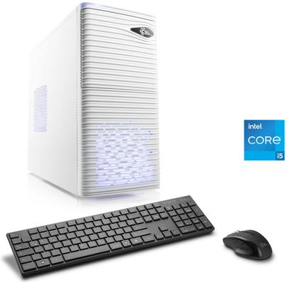 CSL PC "Speed V25117", weiß, Microsoft Windows 11 Home (64 Bit), 16 GB RAM 1000 GB SSD, Computer